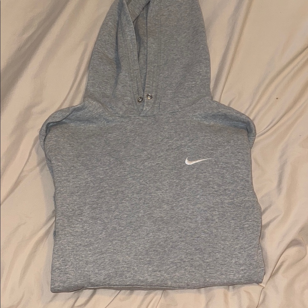Nike Heather Gray Pullover Hoodie